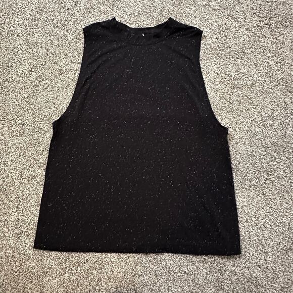 Lululemon black speckle print sleeveless tank top - Picture 5 of 9